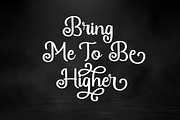Rendera - Elegant Script Font, a Script Font by LetterJos (Thumbnail 4 of 10)