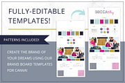 Branding Board Template Canva IND, a Branding & Logo Template by Lady Boss Studio (Thumbnail 2 of 3)
