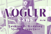 VOGUER Sans, a Sans Serif Font by NREY (Thumbnail 1 of 8)
