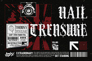 Dark Brutal Typeface, a Blackletter Font by alit design (Thumbnail 7 of 17)