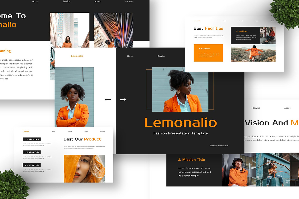 Lemonalio - Fashion Google Slide preview 2