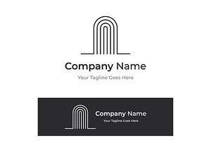 Door abstract logo design with geome, a Branding & Logo Template by LOGOCREATIVE