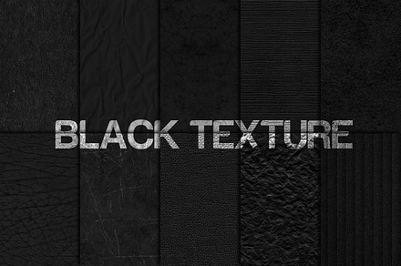 20 Black Textures