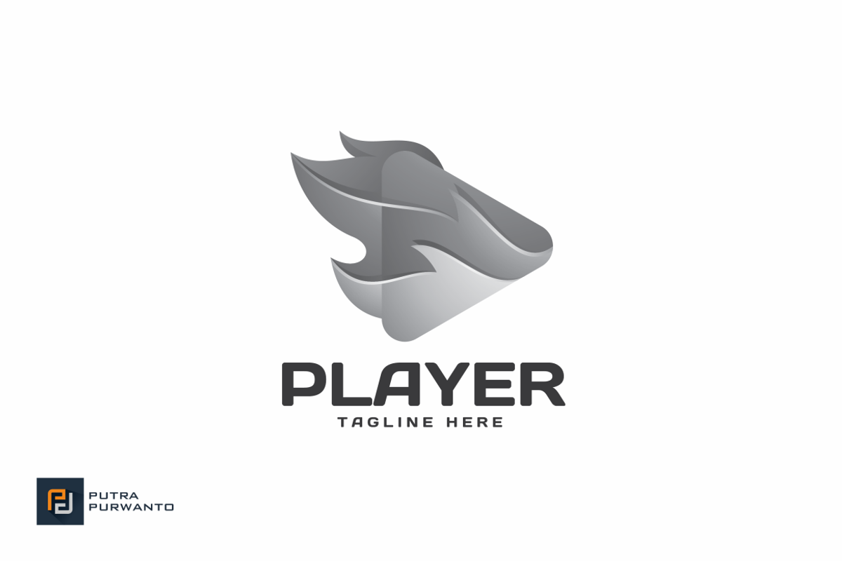 Player - Logo Template, a Branding & Logo Template by putra_purwanto