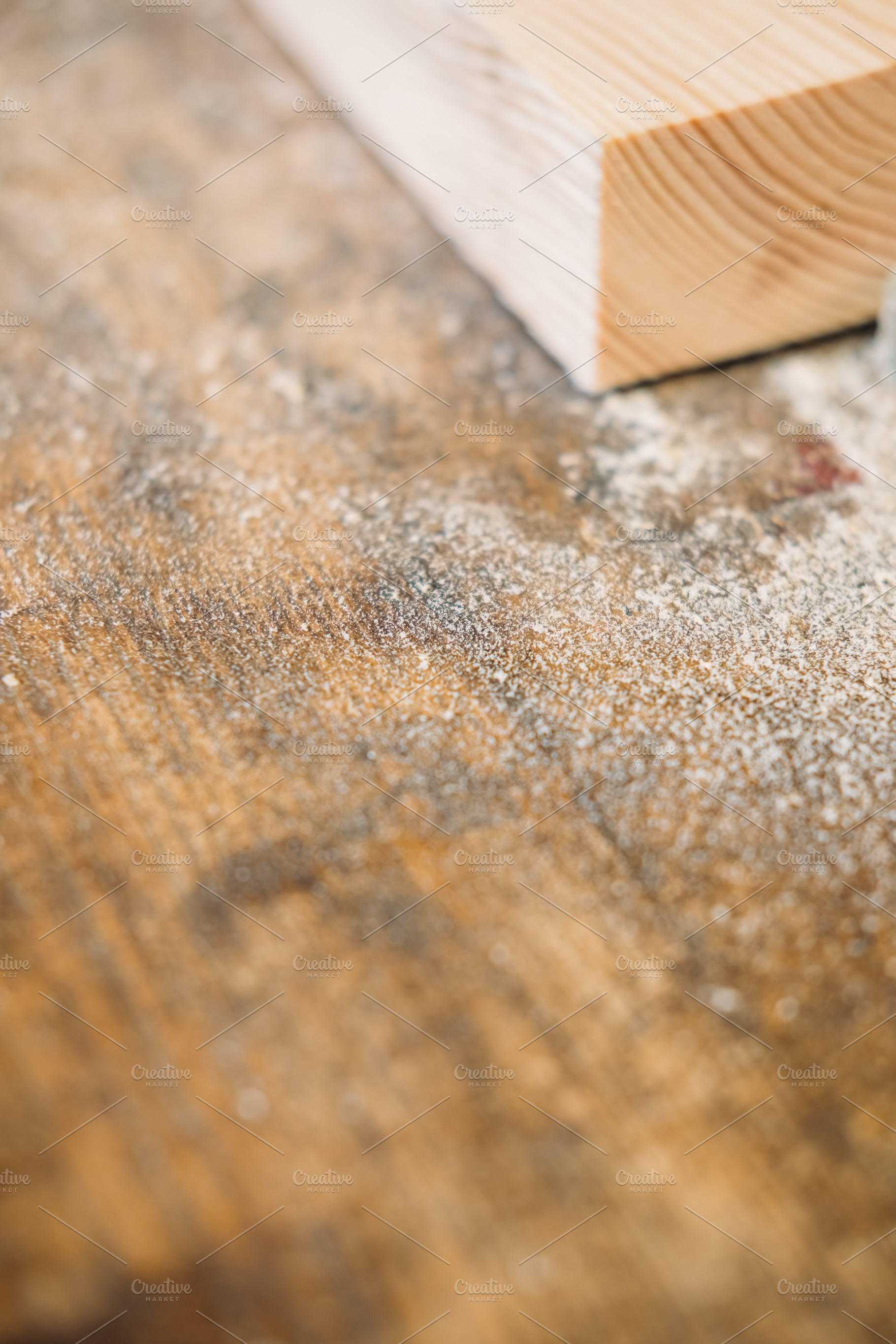Carpentry workbench wood sawdust texture old dirty, an Industrial Photo by Photo Drive Studio