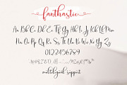 Fanthastic Script, a Script Font by Jhoel Design (Thumbnail 7 of 10)