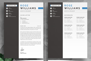 2 Page Graphic Designer Resume