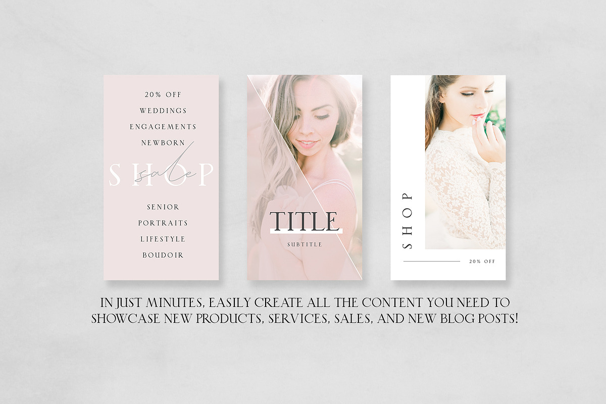 18 Instagram Templates for Creatives, a Social Media Template by CreativeMavenCo. (Photo 2 of 8)