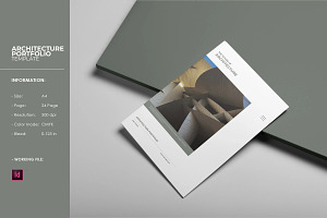 Architecture Portfolio, a Brochure Template by Template Shop