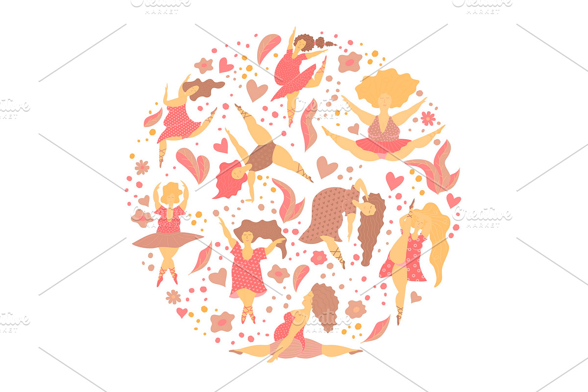 Body positive girls, an Object Graphic by IvanFet (Photo 8 of 17)