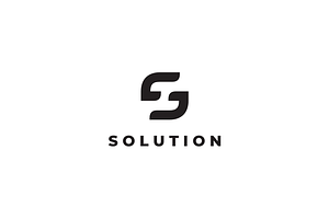 Solution Letter S Logo Design