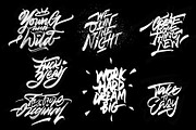 Lettering Brushes Procreate, a Brush Add-On by n.A Studio (Thumbnail 2 of 9)