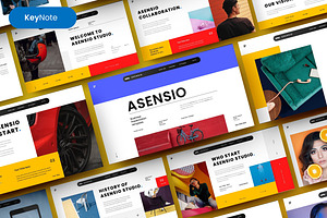 Asensio – Business Keynote Template, a Presentation Template by Dens Creative Studio