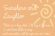 Vanilla Sunset Font, a Script Font by noonsun (Thumbnail 2 of 6)