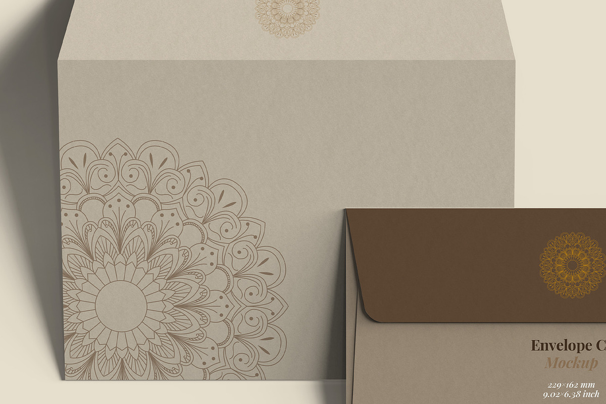 Envelope C5 Mockup - 12 Views, a Packaging Mockup by Illusiongraphic (Photo 20 of 26)