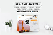 2025 Desk Calendar Template, a Stationery Template by MstArtwork (Thumbnail 3 of 6)