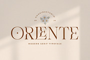 Orlente - Modern Serif Font, a Serif Font by Shakira Studio (Thumbnail 1 of 11)