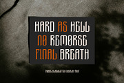 Chorocz Tribal Blackletter Display, a Blackletter Font by Maulana Creative (Thumbnail 6 of 7)