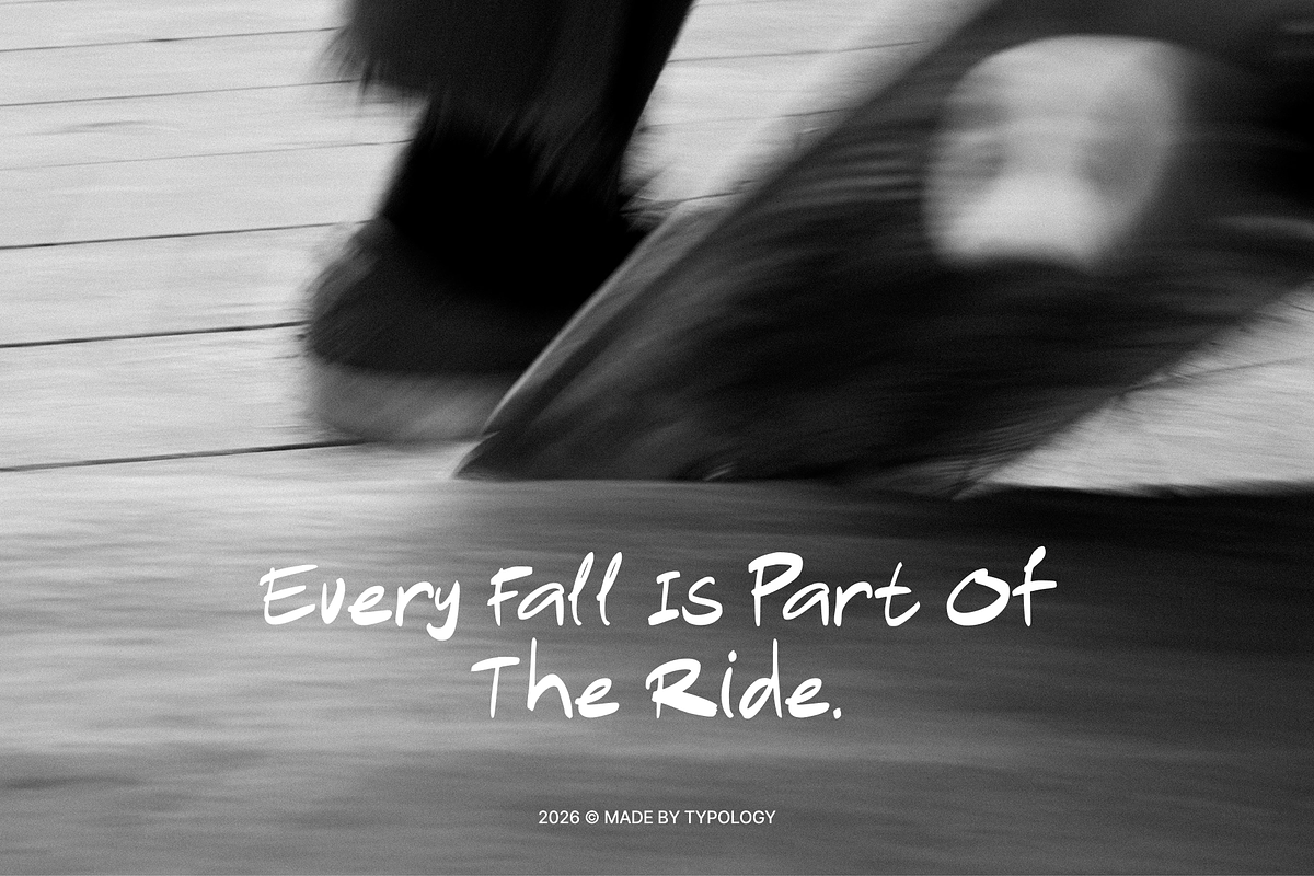 Wakersa — Street Handwritten Font, a Handwritten Font by Typology (Photo 2 of 7)