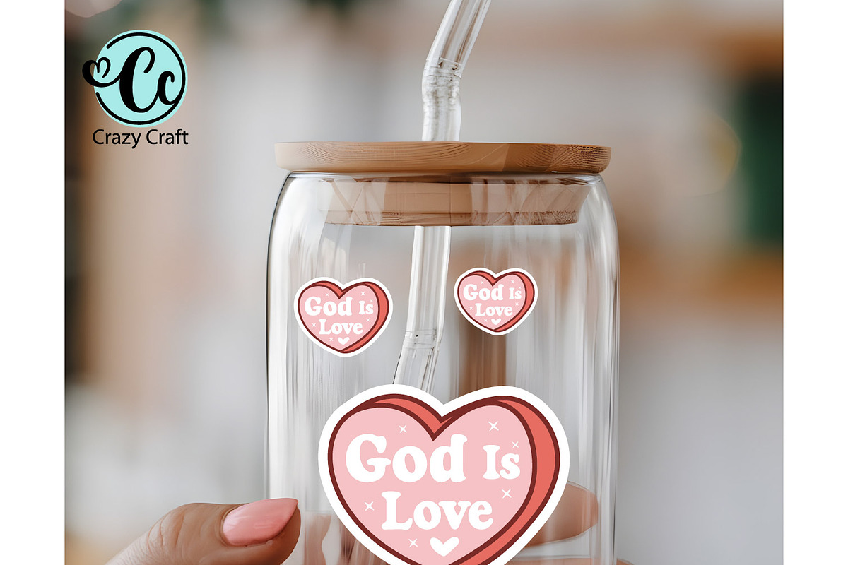 Christian Digital Stickers Svg Png, a Print Template by CrazyCraft (Photo 6 of 6)
