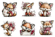 Whimsical Easter Fox Clipart, an Illustration by Dream Creation (Thumbnail 5 of 6)