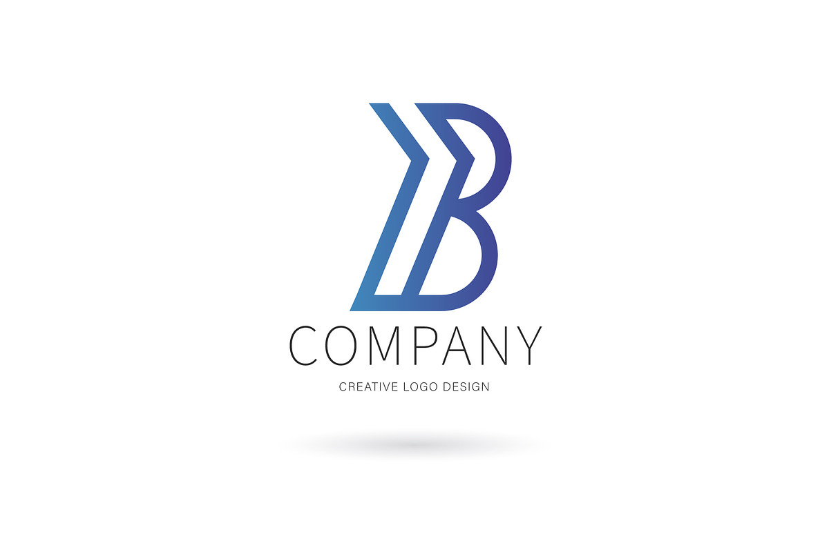 B letter logo, B brand logo, a Branding & Logo Template by Logocreative (Photo 1 of 3)