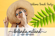 Beach Umbrella Duo, a Script Font by DN Creative (Thumbnail 6 of 10)