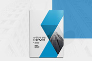 Annual Report Brochure, a Brochure Template by New Lines (Thumbnail 1 of 8)