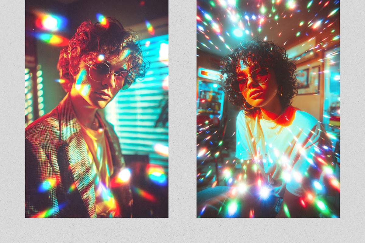 Trippy Ethereal Glow Overlays, a Texture Graphic by PhotoSpirit (Photo 2 of 8)