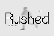 CS Rushed – Techno Font