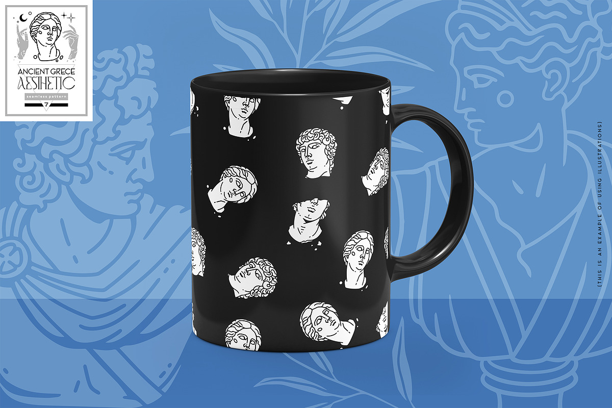 Ancient Greece. Antique Aesthetic, an Illustration by OlgaSoi007 (Photo 8 of 9)