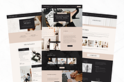 Squarespace Template Socially Steph, a Squarespace Template by Design Pixie (Thumbnail 5 of 8)