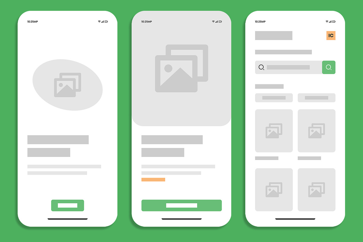 Clean Mobile App UI Kit Template, an UI Kit Template by MightyDesign (Photo 2 of 7)
