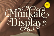 Munkale Display | Classy Serif, a Serif Font by Areatype (Thumbnail 1 of 11)