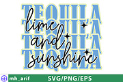 Retro Summer Tequila Varsity SVG PNG, a Graphic by mh_arif (Thumbnail 1 of 3)