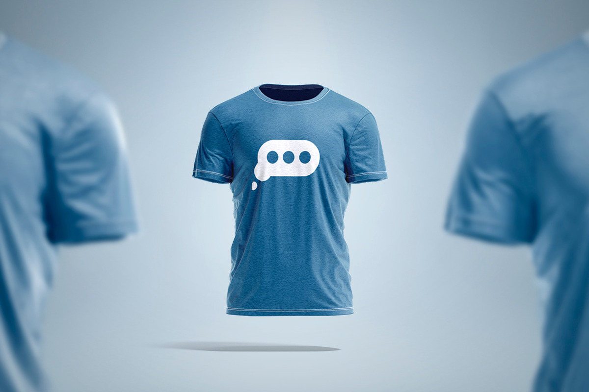 Men's T-shirt Animated Mockup, a Shirt Mockup by rebrandy (Photo 3 of 14)