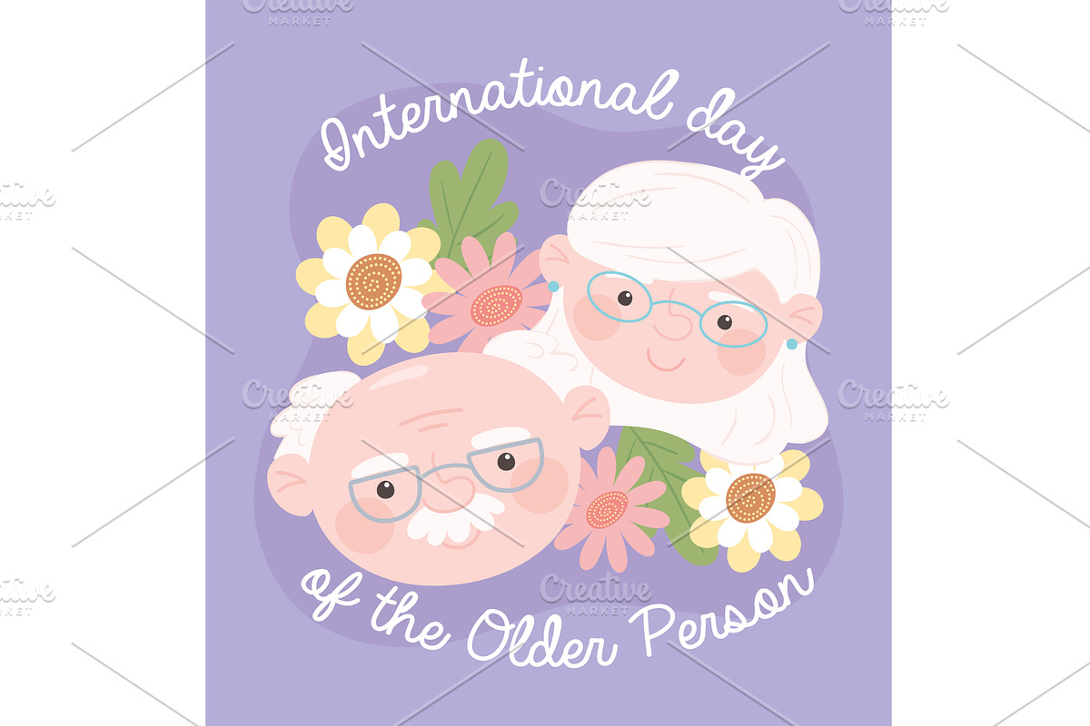 international day older person, an Object Illustration by studiogstock