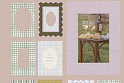 Cottage Gingham Frames Backgrounds, a Background Graphic by Laras Wonderland (Thumbnail 11 of 11)