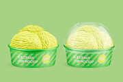 Ice cream cup mockup set, a Cups & Container Mockup by BlackMockup (Thumbnail 9 of 10)