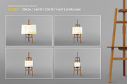 Easel & Canvas Scene Creator, a Product Mockup by KIPET (Thumbnail 7 of 18)