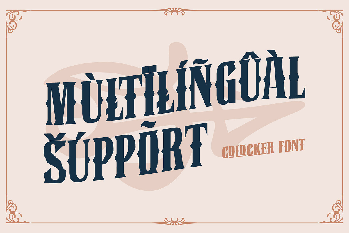 Colocker, a Symbol Font by Vintage Division (Photo 14 of 15)