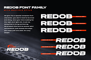 REDOB – Sport Racing Font, a Font by productype1 (Thumbnail 3 of 12)