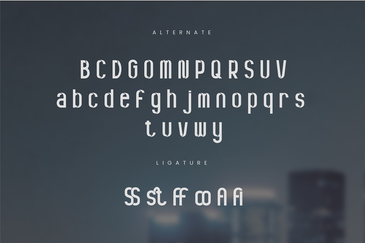 Gussion - Modern Elegant Sans Serif, a Sans Serif Font by Flawless And Co (Photo 10 of 10)