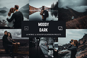 Moody Dark Lightroom Presets, a Preset Add-On by MEPRESETS (Thumbnail 1 of 8)