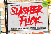 Slasher Flick - Horror Font, a Font by Remedy667 (Thumbnail 1 of 8)