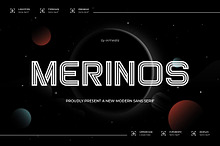 Merinos || Unique Modern Sans Serif