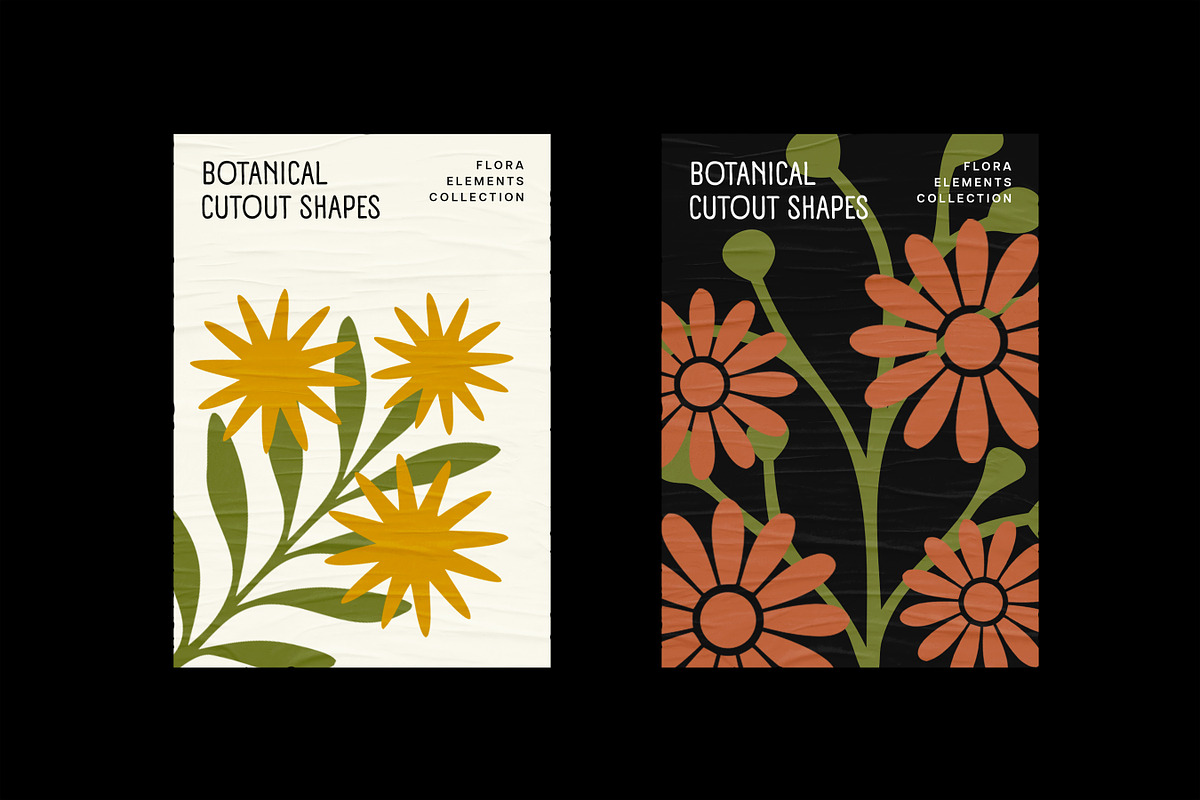 Flora Elements: 208 Botanical Shapes, an Object Graphic by pixelbuddha.net (Photo 3 of 7)