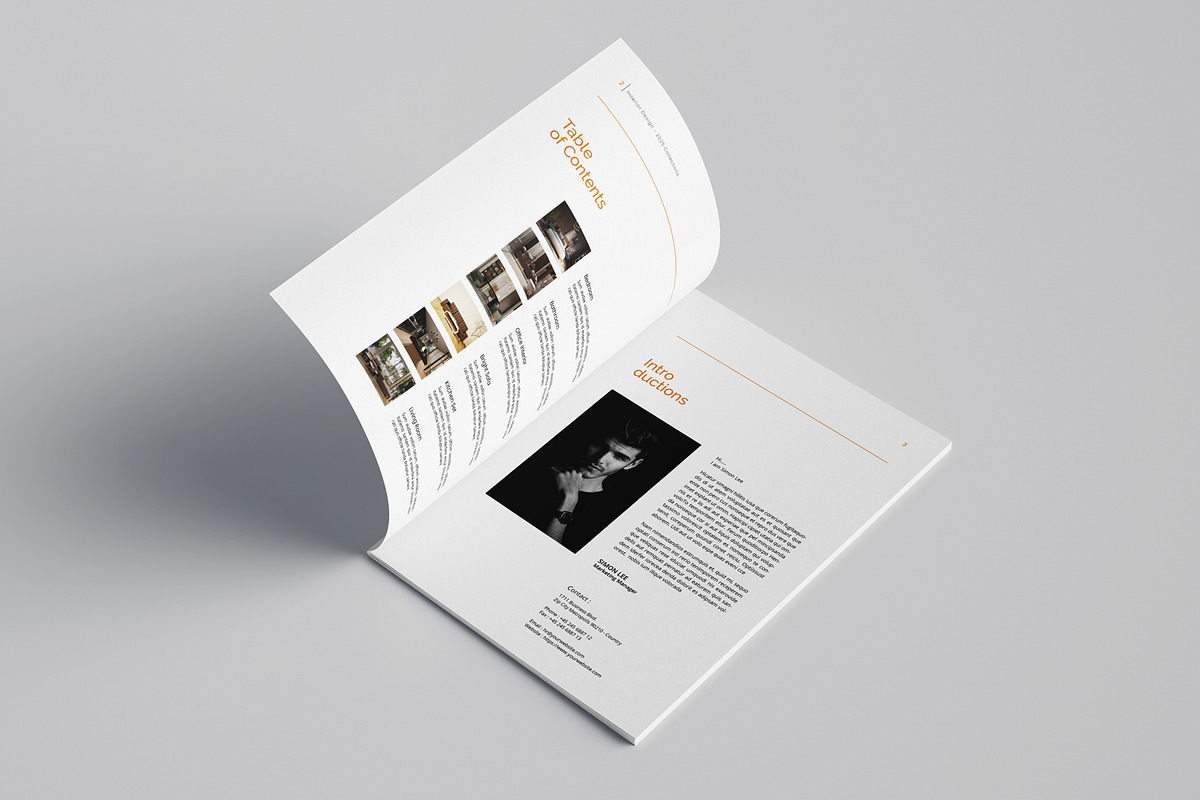 Interior Brochure Catalogs, a Brochure Template by adekfotografia (Photo 2 of 11)