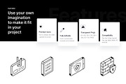 Isometric Data Security Icons, an Outline Icon by Vectors Market (Thumbnail 2 of 6)