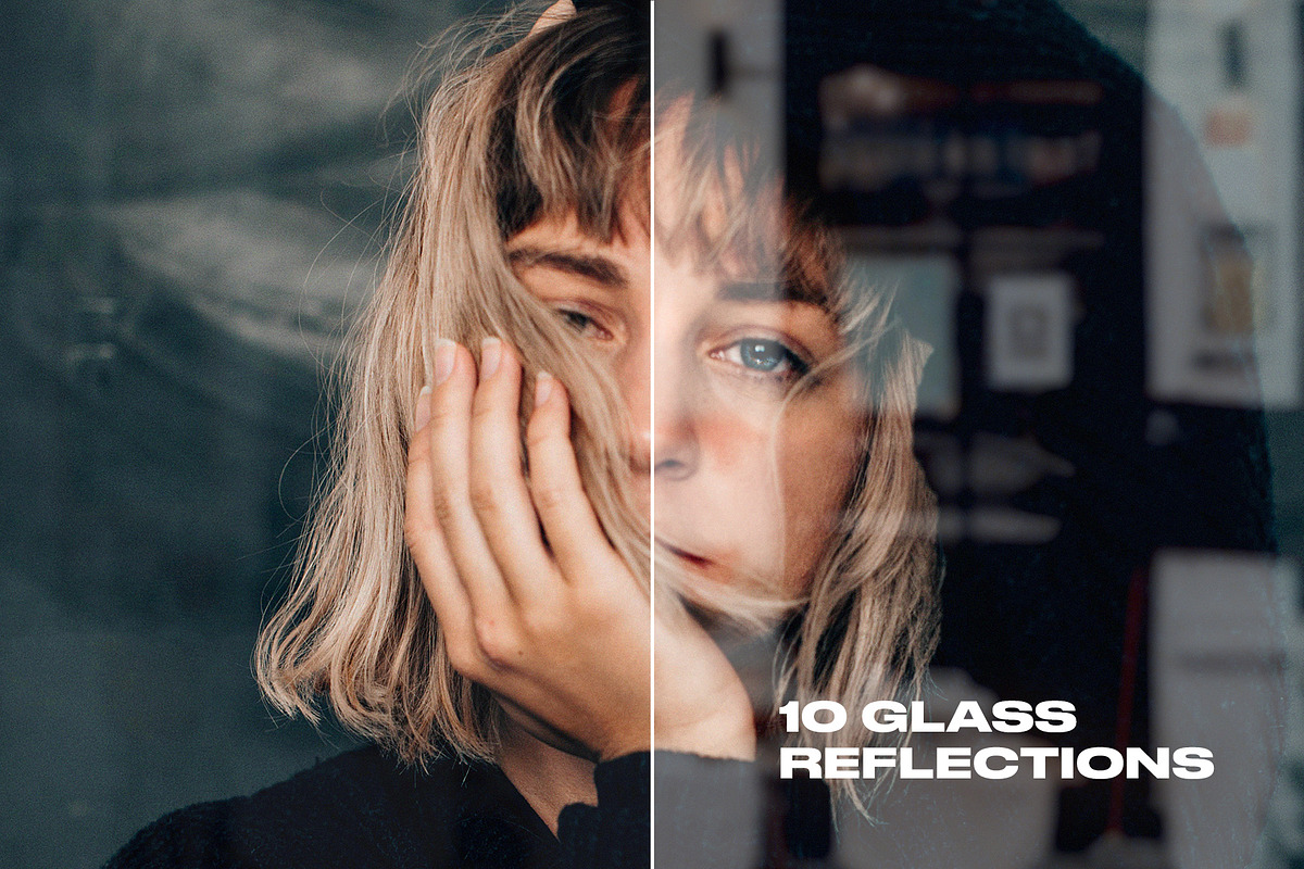 Glass Reflection Effect, a Texture Graphic by Studio Dusk (Photo 2 of 4)